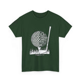 Philippians 4:13 Golf Tee | Christian Sports Shirt | Faith-Based Athletic Apparel | Unisex Heavy Cotton