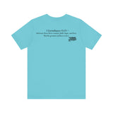 Faith, Hope, Love Tee | 1 Corinthians 13:13 Scripture Shirt | Unisex Jersey Christian T-Shirt