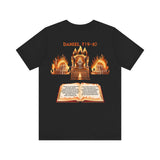 Daniel 7:9–10 Throne Vision Tee | Christian Unisex Jersey Short Sleeve T-Shirt | Faith-Inspired Apparel | Bible Verse Shirt | Slinging Scriptures