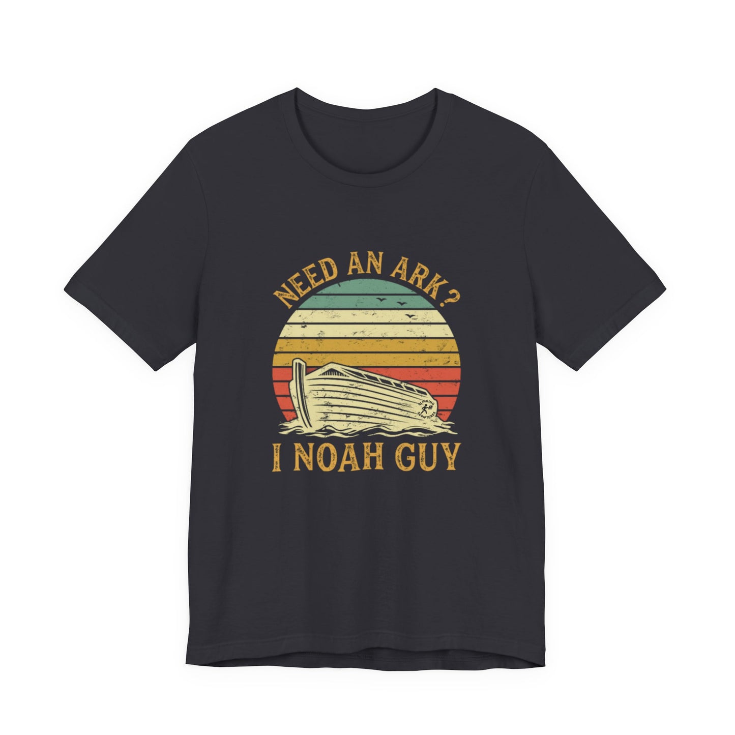 Need an Ark? I Noah Guy | Christian Humor Jersey T-Shirt — Genesis 7:15