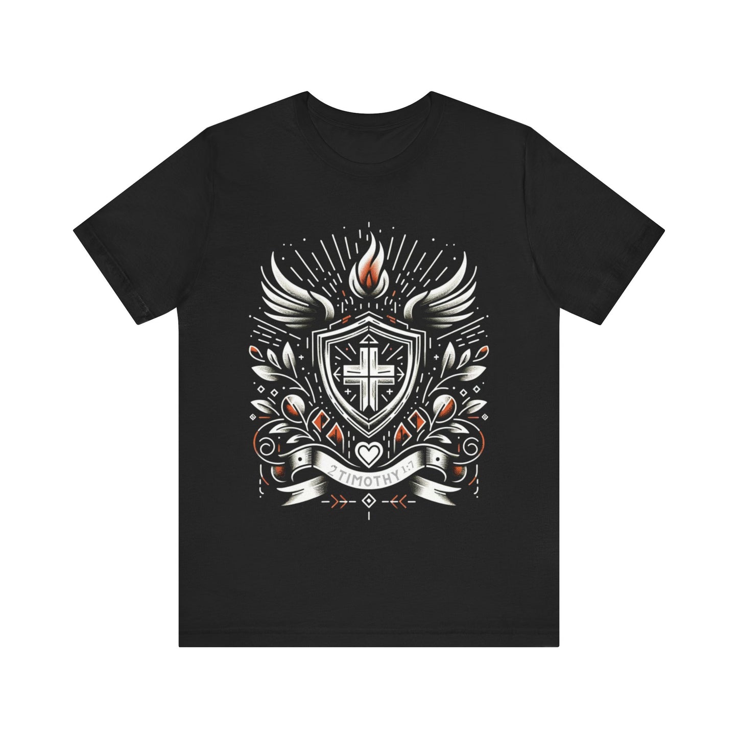 Spirit of Power — 2 Timothy 1:7 | Unisex Jersey Short Sleeve Christian T-Shirt