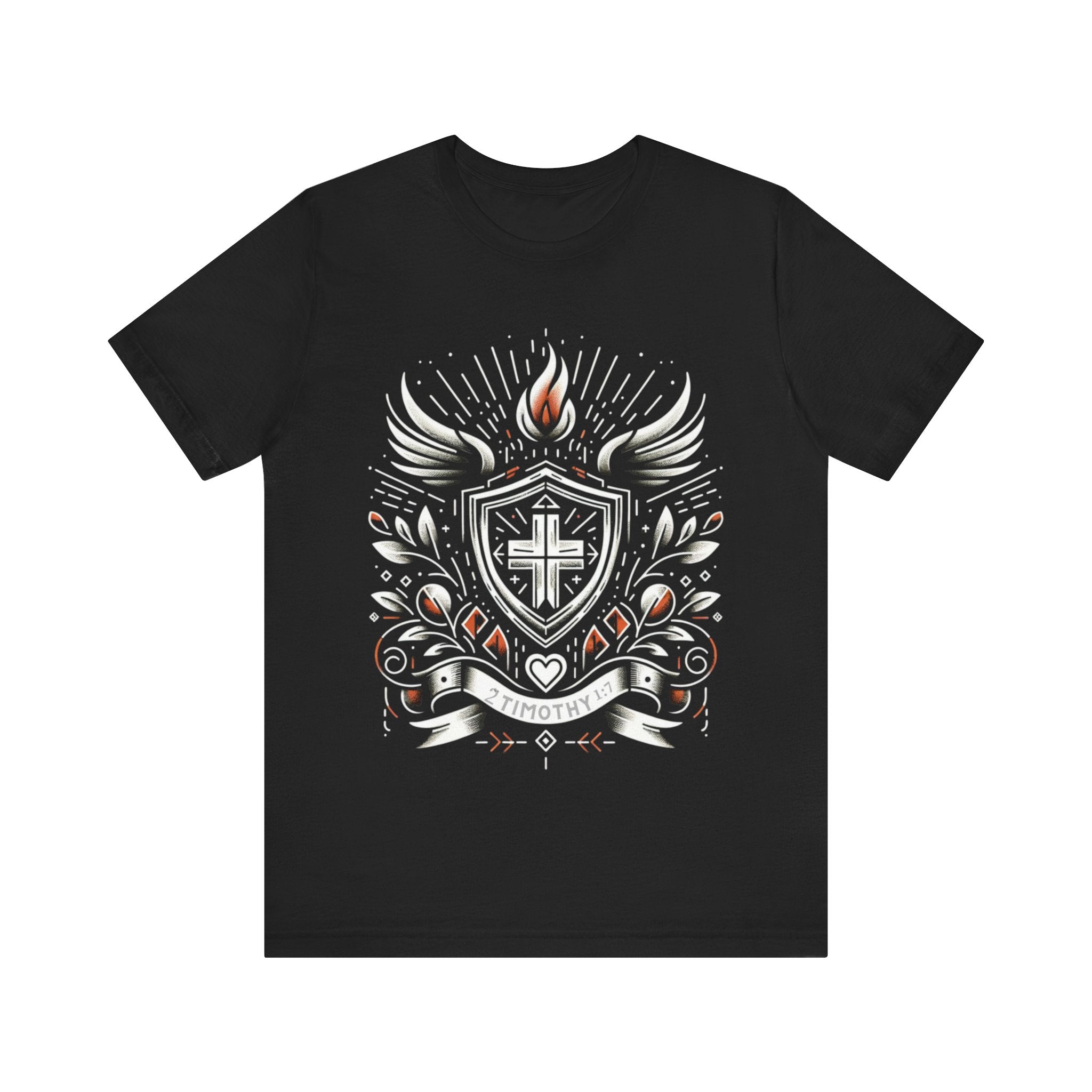 Spirit of Power — 2 Timothy 1:7 | Unisex Jersey Short Sleeve Christian T-Shirt