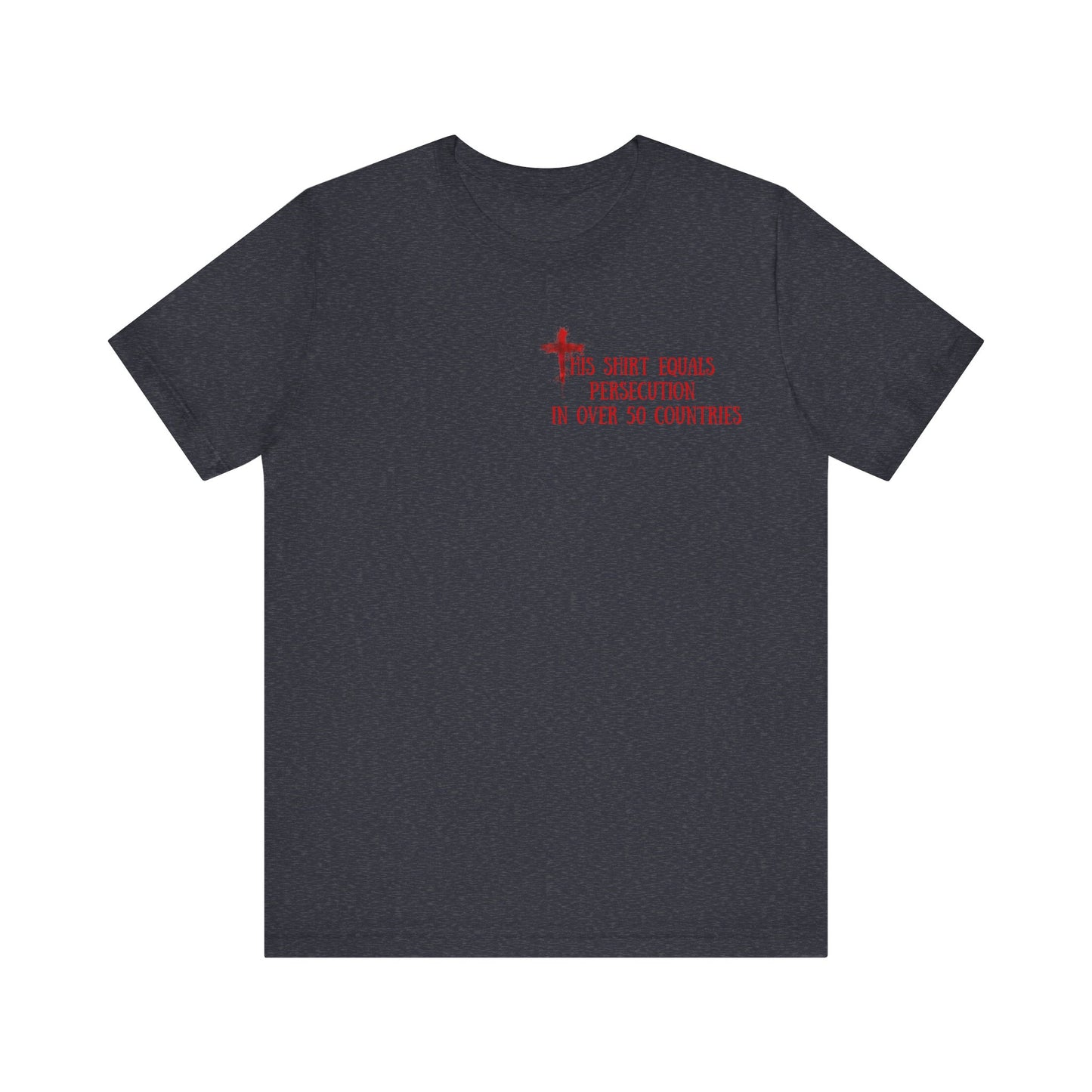 Not Ashamed of the Gospel Tee — Romans 1:16 | Christian Faith Jersey Unisex Shirt
