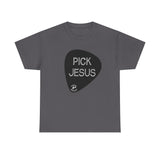Luke 19:10 “Pick Jesus” Christian T-Shirt | Unisex Heavy Cotton Faith & Worship Tee