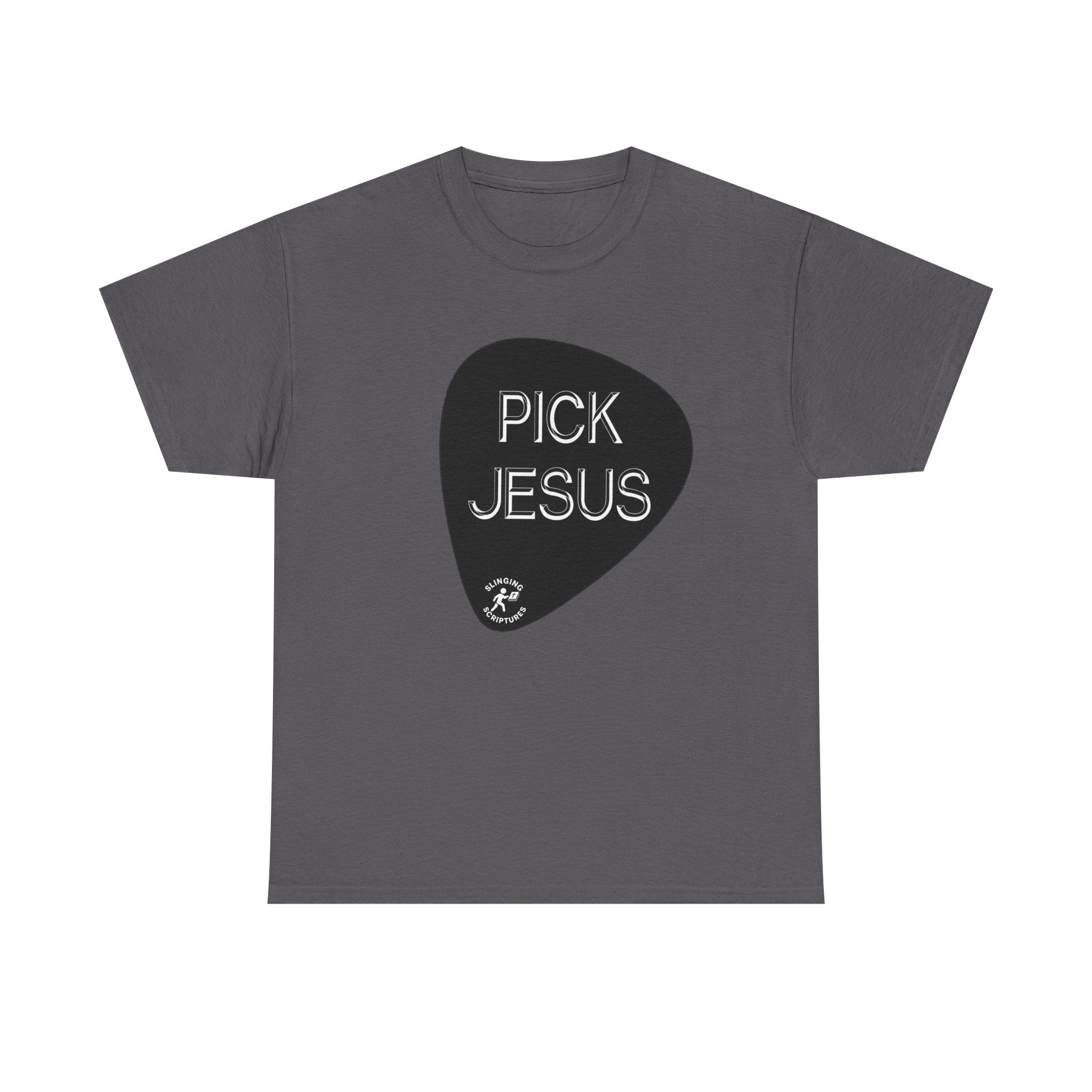 Luke 19:10 “Pick Jesus” Christian T-Shirt | Unisex Heavy Cotton Faith & Worship Tee