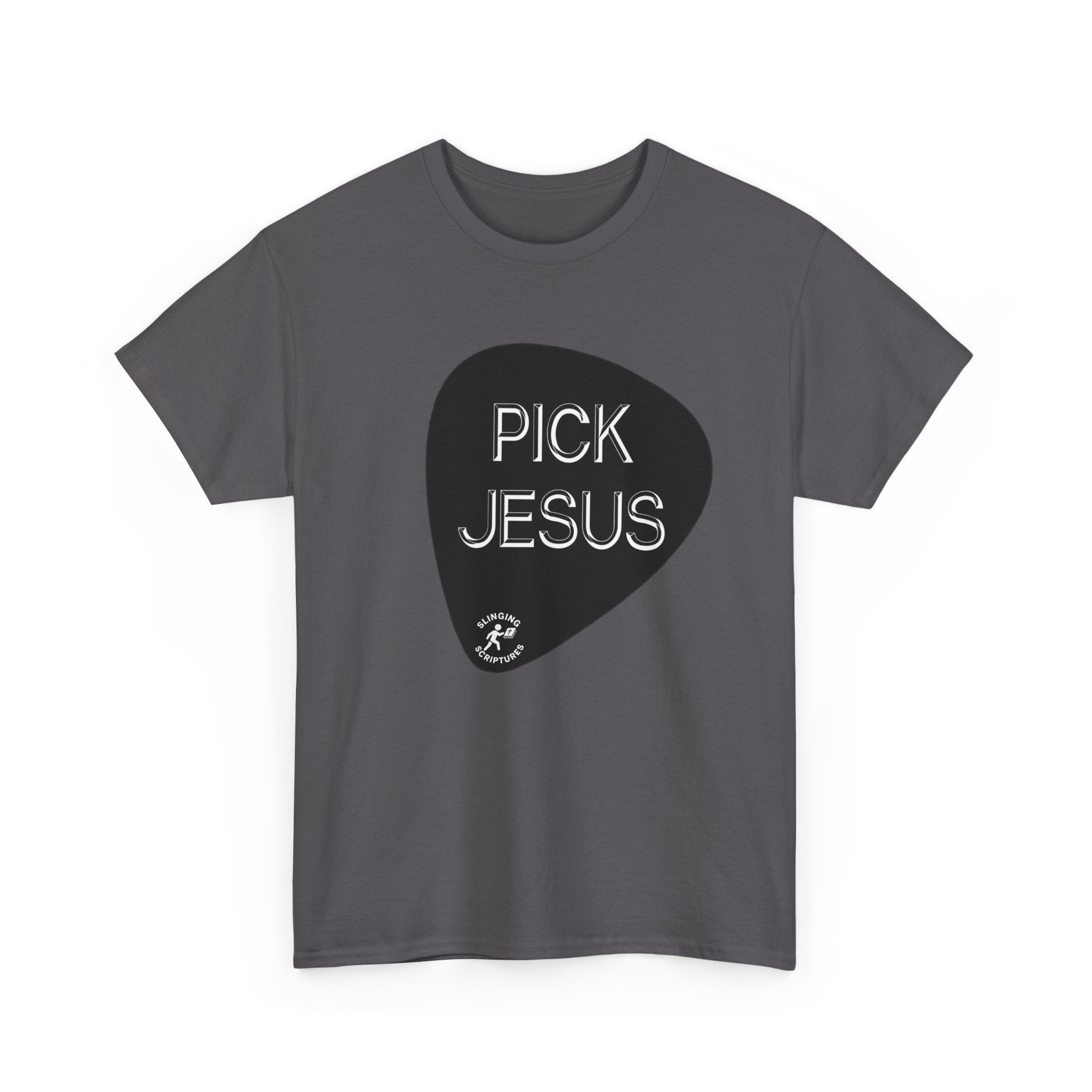 Luke 19:10 “Pick Jesus” Christian T-Shirt | Unisex Heavy Cotton Faith & Worship Tee