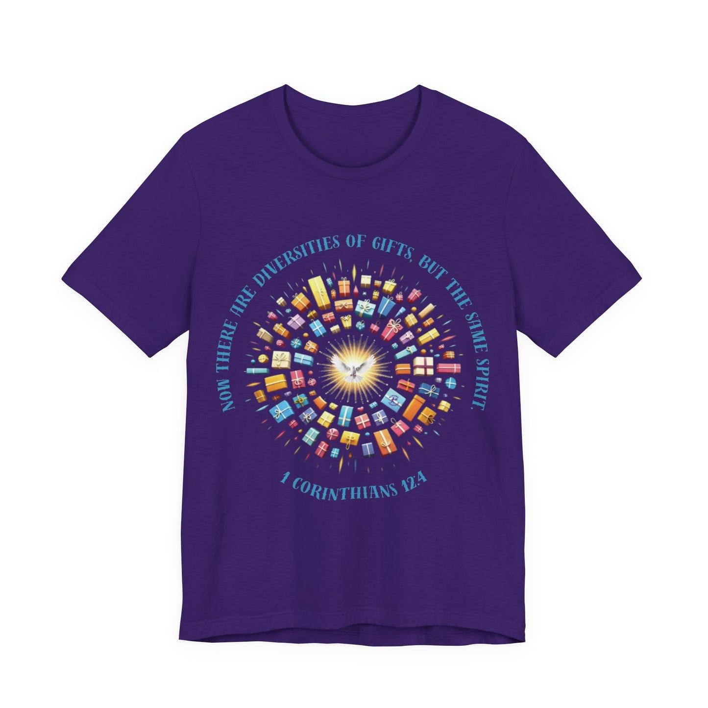 Diversity of Gifts — 1 Corinthians 12:4 | Unisex Jersey Short Sleeve Christian T-Shirt