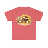 Southern Blessed Sunflower Shirt | Christian Southern Tee | Faith Inspired Country T-Shirt | Women’s Church & Everyday Wear