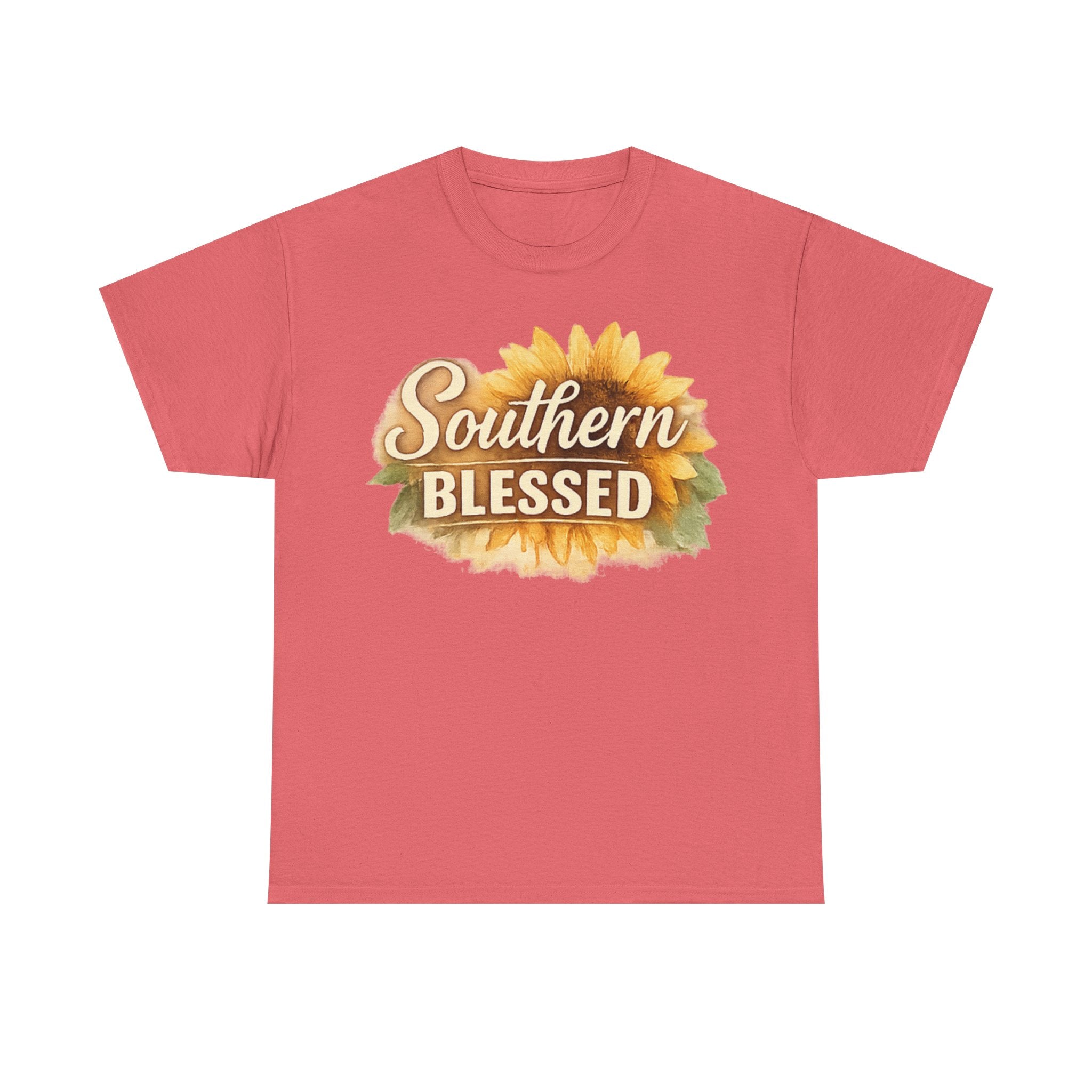 Southern Blessed Sunflower Shirt | Christian Southern Tee | Faith Inspired Country T-Shirt | Women’s Church & Everyday Wear