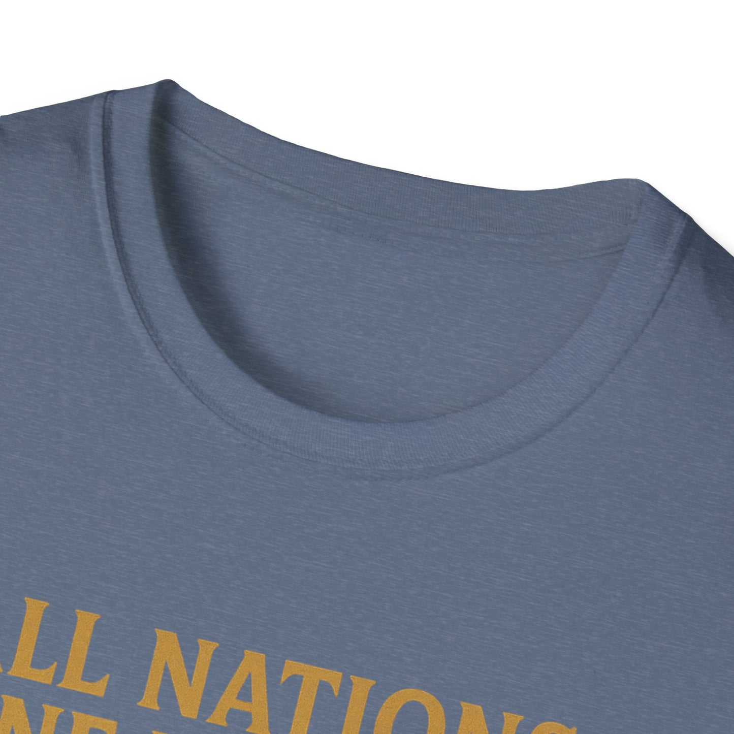 All Nations. One Mission. | Matthew 28:19 Great Commission Tee | Unisex Christian T-Shirt