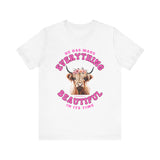 Everything Beautiful in Its Time Tee | Ecclesiastes 3:11 Scripture Shirt | Unisex Jersey Short Sleeve Inspirational Christian T-Shirt