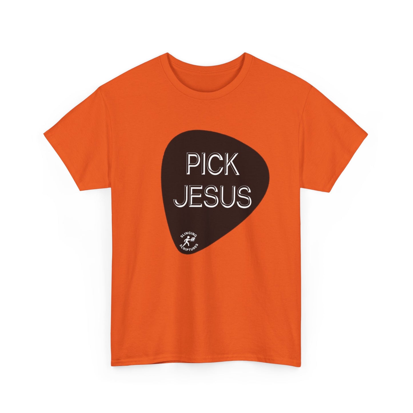 Luke 19:10 “Pick Jesus” Christian T-Shirt | Unisex Heavy Cotton Faith & Worship Tee