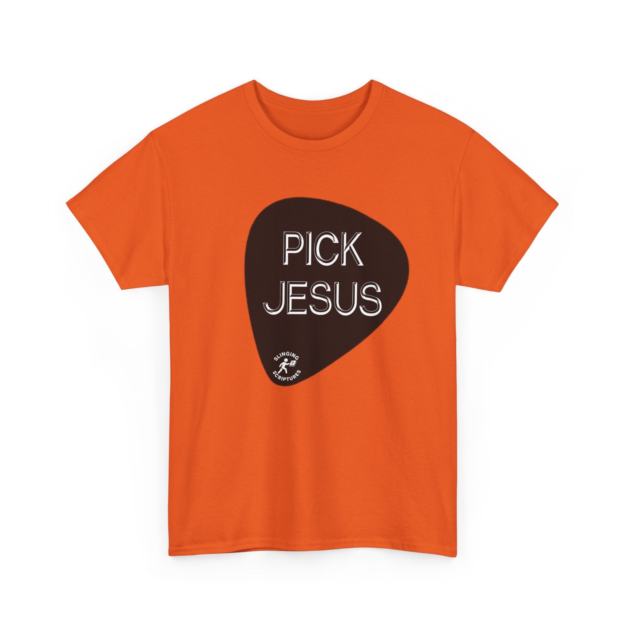 Luke 19:10 “Pick Jesus” Christian T-Shirt | Unisex Heavy Cotton Faith & Worship Tee