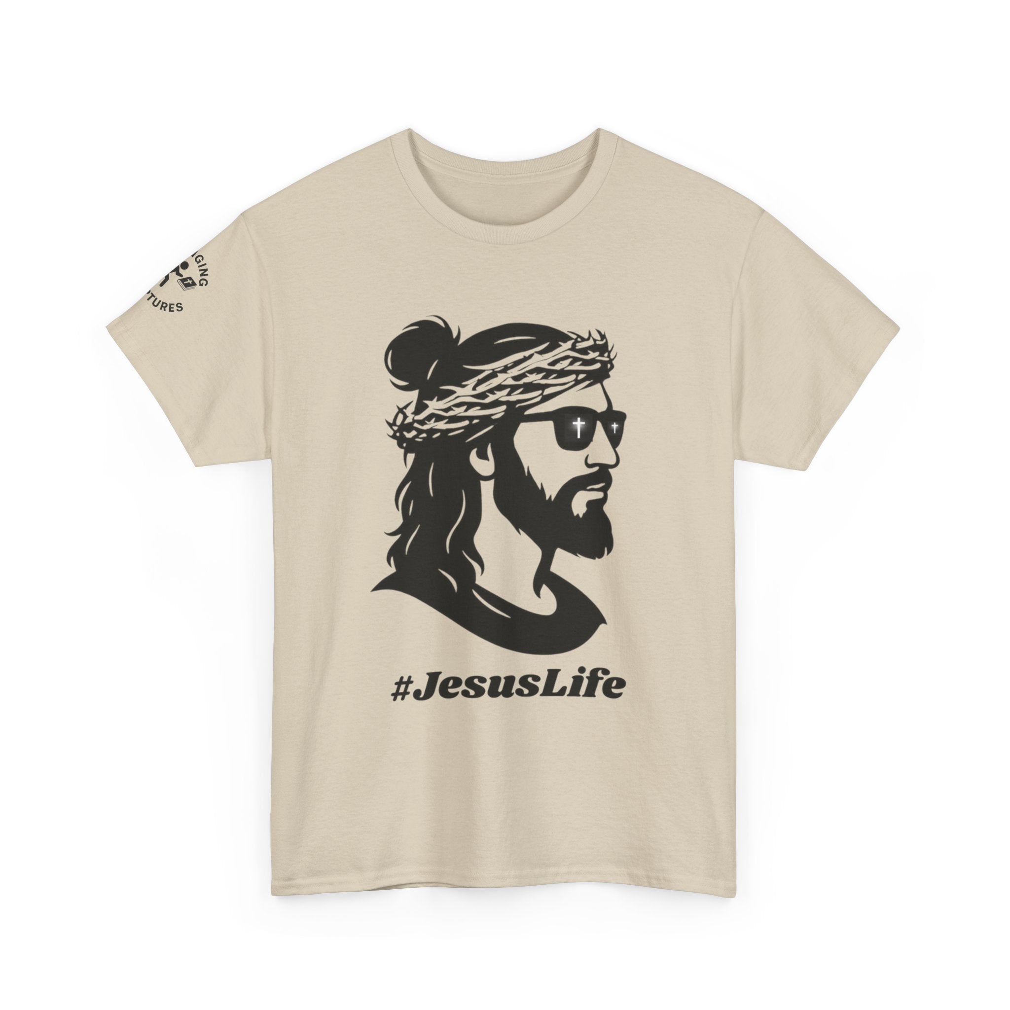 Jesus Life — #JesusLife Christian T-Shirt | Unisex Jersey Short Sleeve Tee
