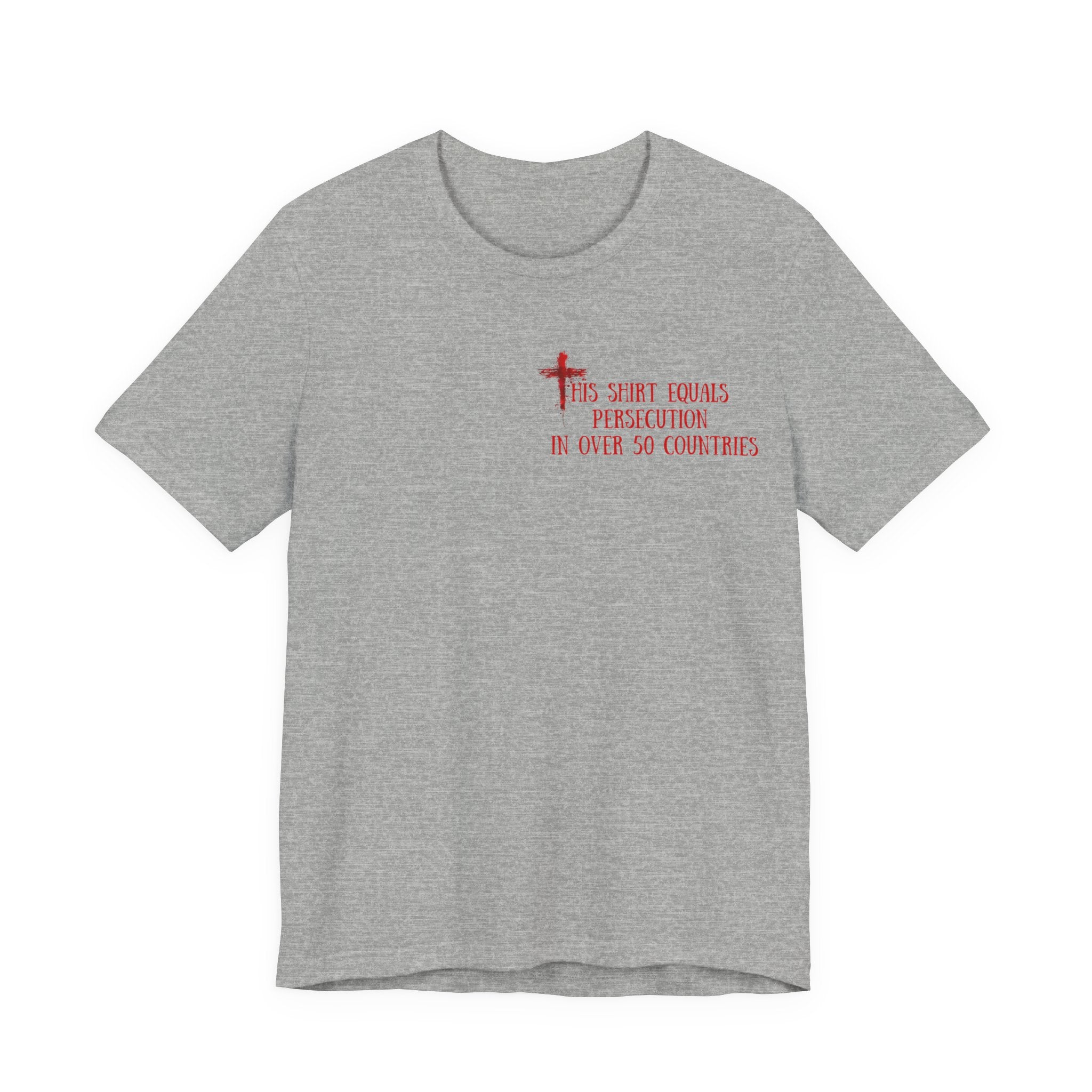 Not Ashamed of the Gospel Tee — Romans 1:16 | Christian Faith Jersey Unisex Shirt