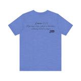 Pray It Forward Tee — Romans 12:12 | Unisex Christian Jersey T-Shirt | Inspirational Prayer Shirt | Faith-Based Apparel