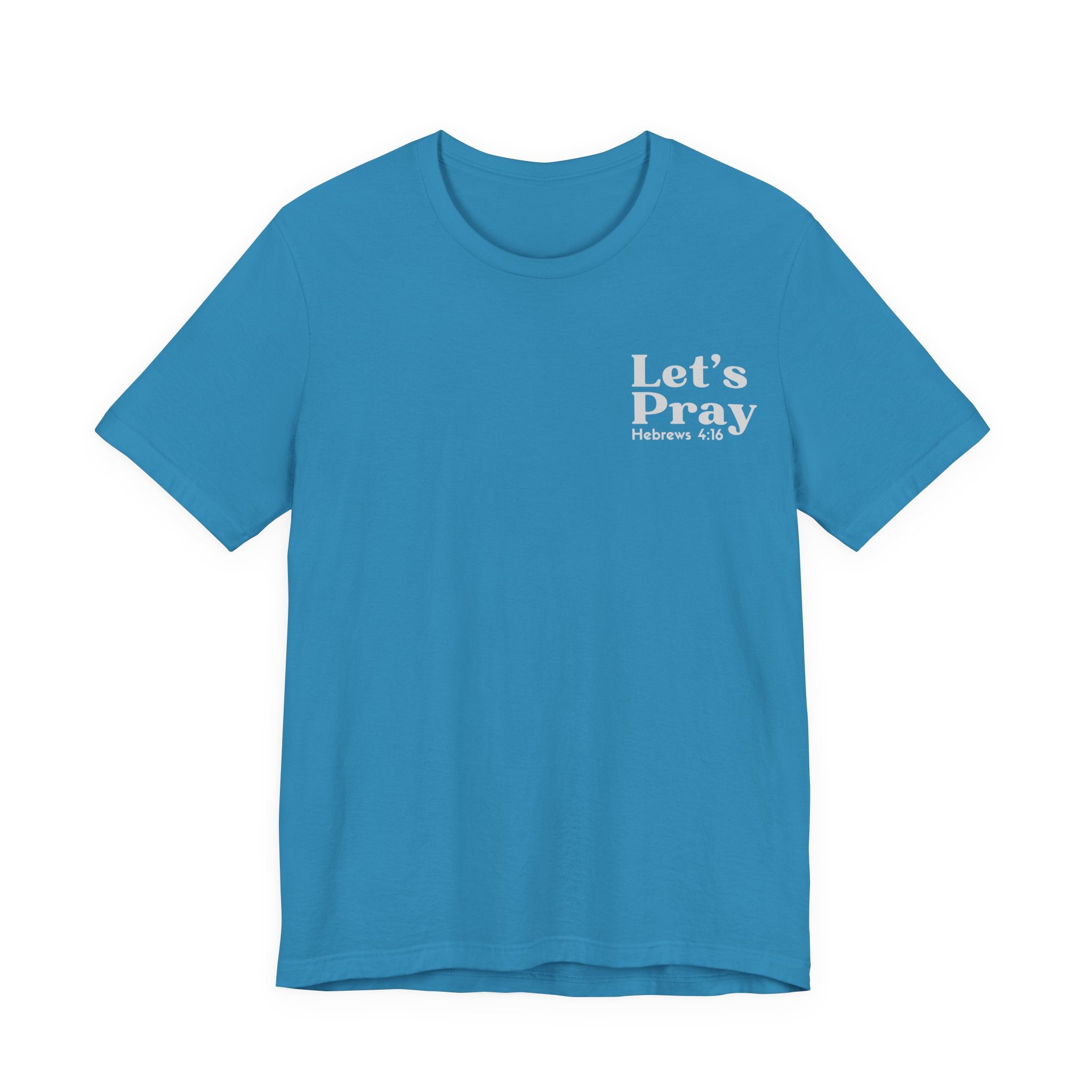 Need Prayer? Tap My Shoulder | Hebrews 4:16 Christian Outreach Jersey T-Shirt