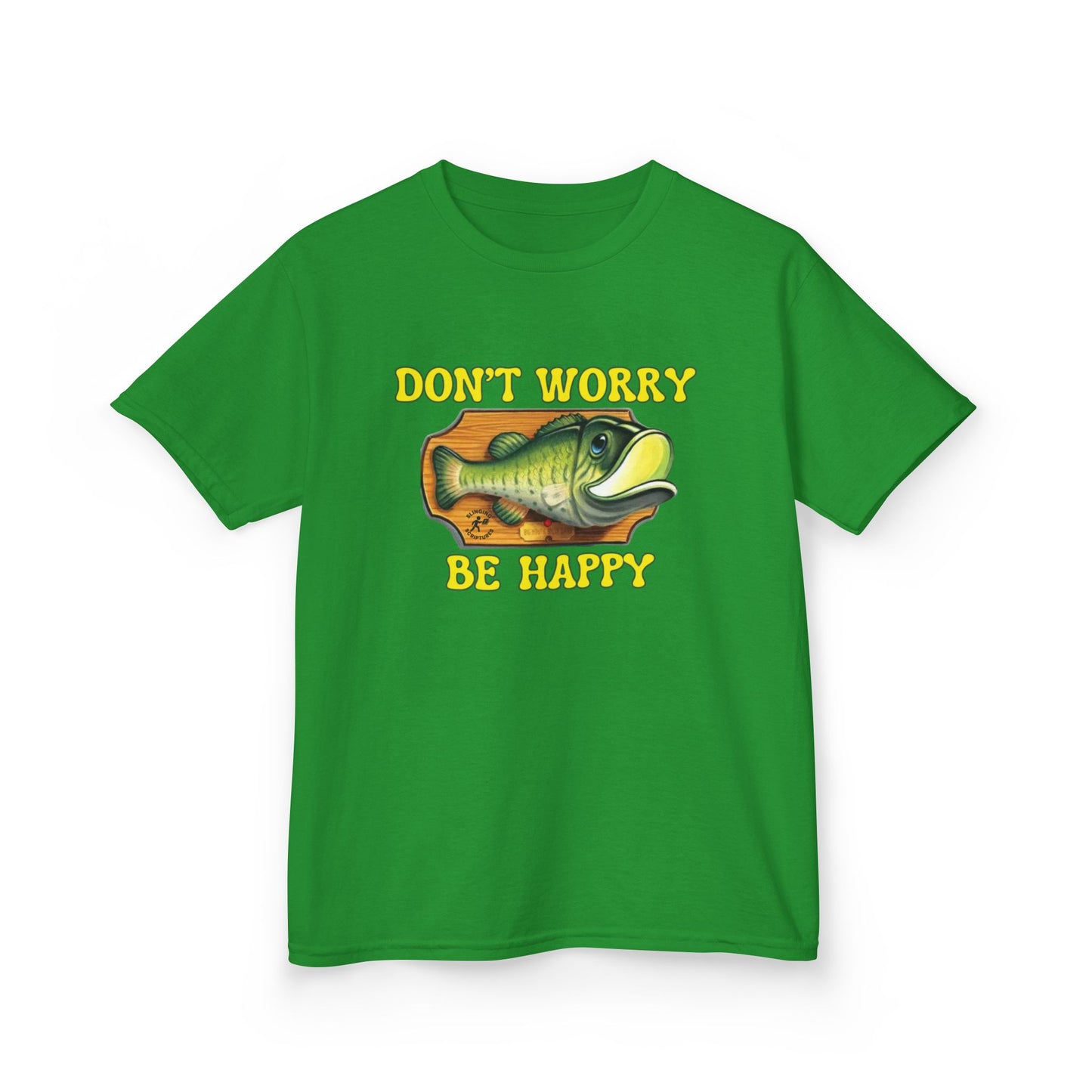 Don’t Worry, Be Happy Kids Tee | Philippians 4:6-7 Scripture Shirt