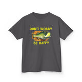 Don’t Worry, Be Happy Kids Tee | Philippians 4:6-7 Scripture Shirt