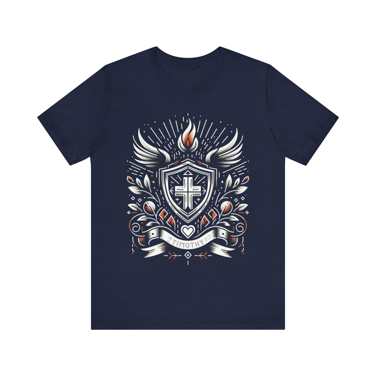 Spirit of Power — 2 Timothy 1:7 | Unisex Jersey Short Sleeve Christian T-Shirt