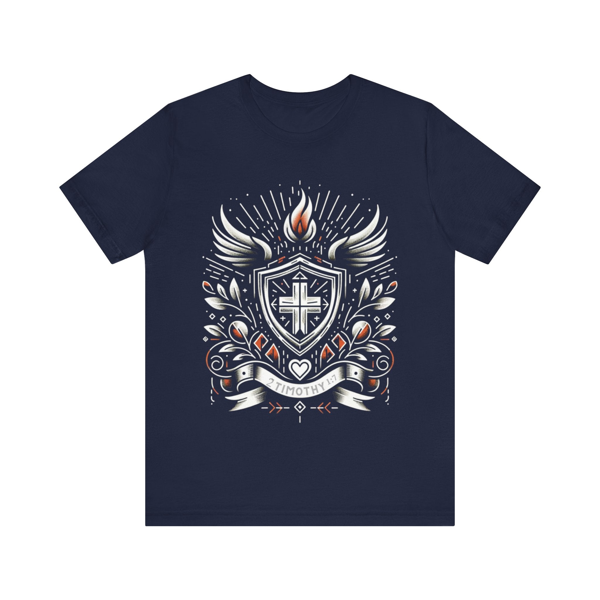 Spirit of Power — 2 Timothy 1:7 | Unisex Jersey Short Sleeve Christian T-Shirt