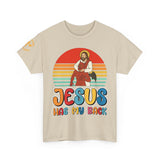 Jesus Has My Back | Unisex Heavy Cotton Christian T-Shirt