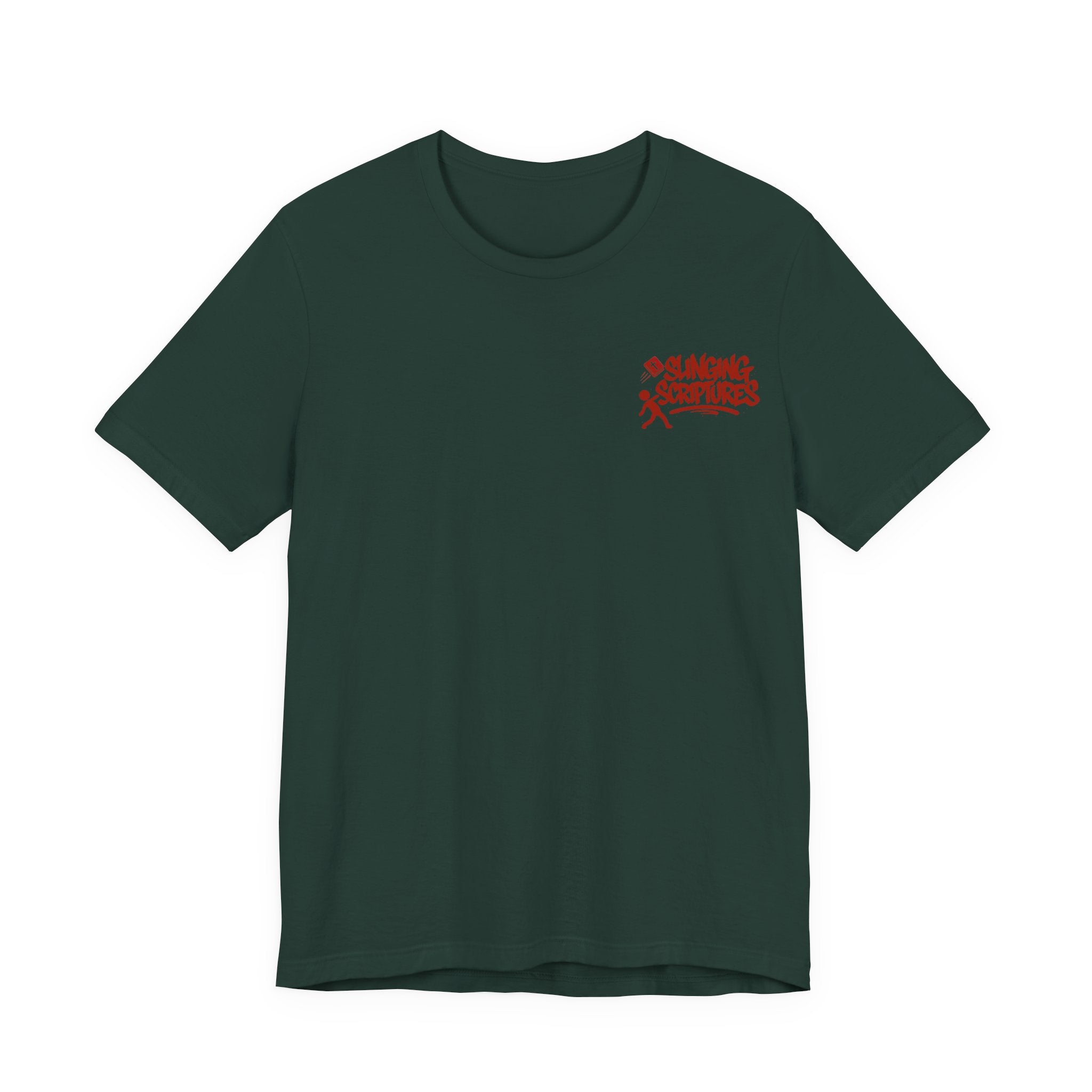 Jesus vs Devil Tee | Exodus 14:14 Shirt | Unisex Christian Jersey T-Shirt | Faith-Based Apparel | Spiritual Warfare Tee