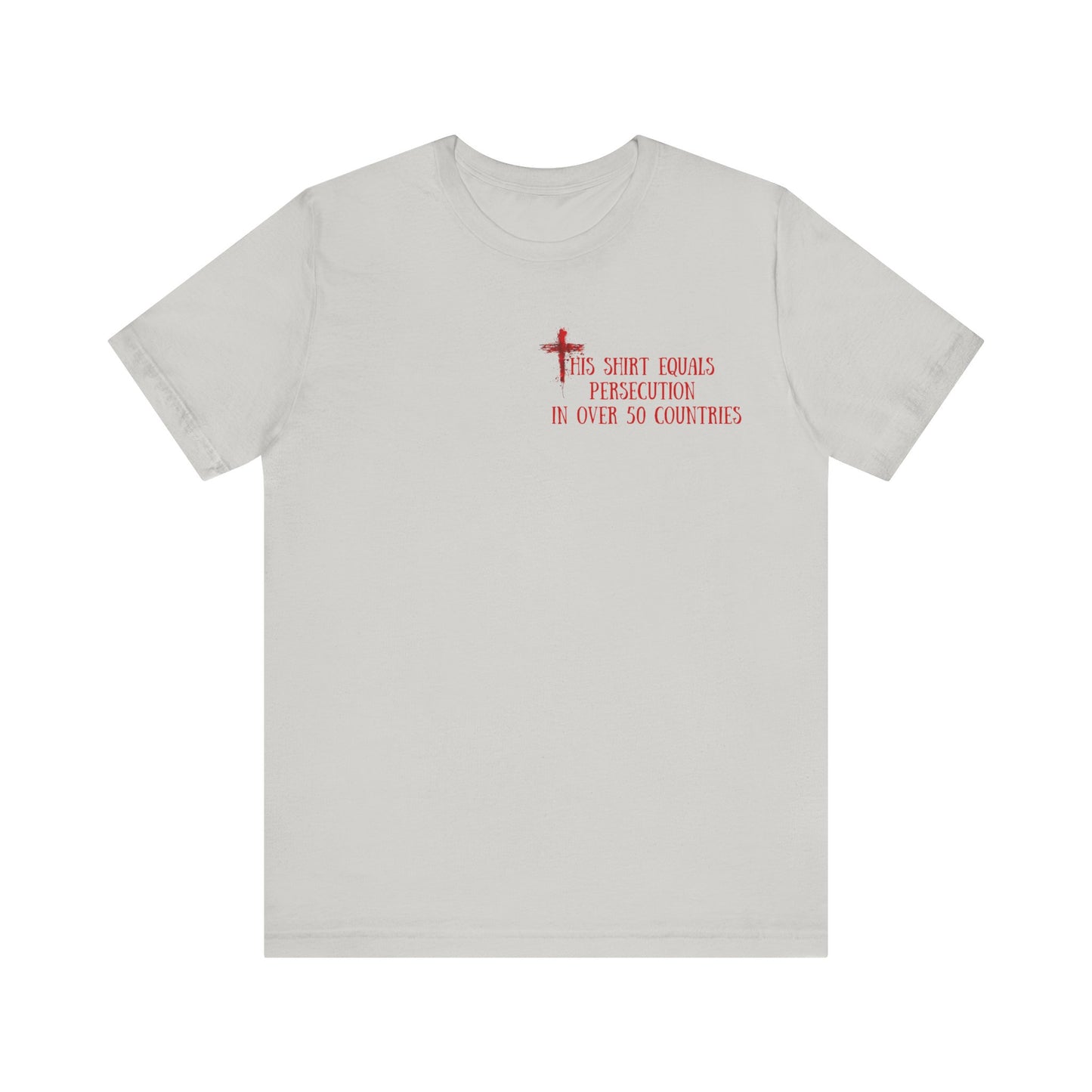 Not Ashamed of the Gospel Tee — Romans 1:16 | Christian Faith Jersey Unisex Shirt