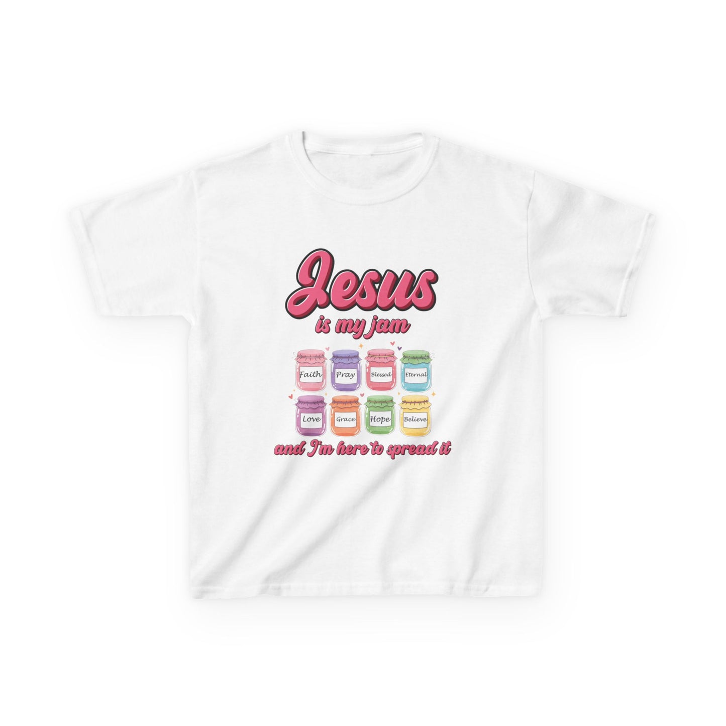 Jesus is My Jam Kids Tee | Cute Faith-Based T-Shirt