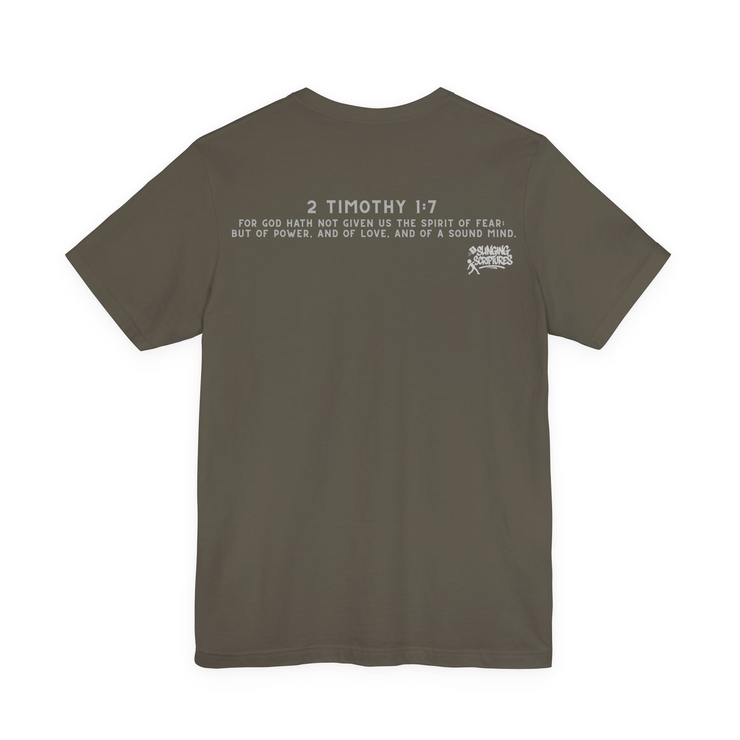 Spirit of Power — 2 Timothy 1:7 | Unisex Jersey Short Sleeve Christian T-Shirt