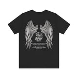 Under His Wings Refuge Tee — Psalm 91:4 | Unisex Jersey Christian T-Shirt | Faith-Based Apparel | Inspirational Scripture Shirt