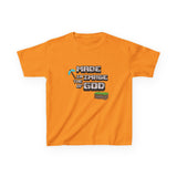 Made in the Image of God | Genesis 1:27 Christian Minecraft-Inspired Kids Tee