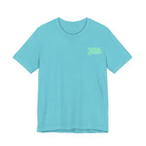 Isaiah 41:10 Watercolor Floral Christian T-Shirt – Women’s/Unisex Jersey Short Sleeve Tee with Slinging Scriptures Logo