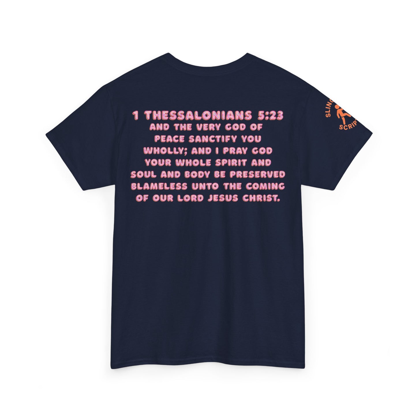 Donut Worry Inspirational Tee | Unisex Heavy Cotton Christian T-Shirt | Faith-Based Apparel | Positive Message Gift