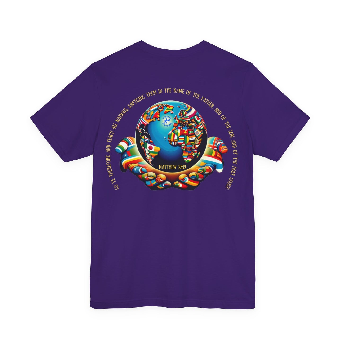 Matthew 28:19 Global Mission Tee — Unisex Jersey Short Sleeve Christian T-Shirt