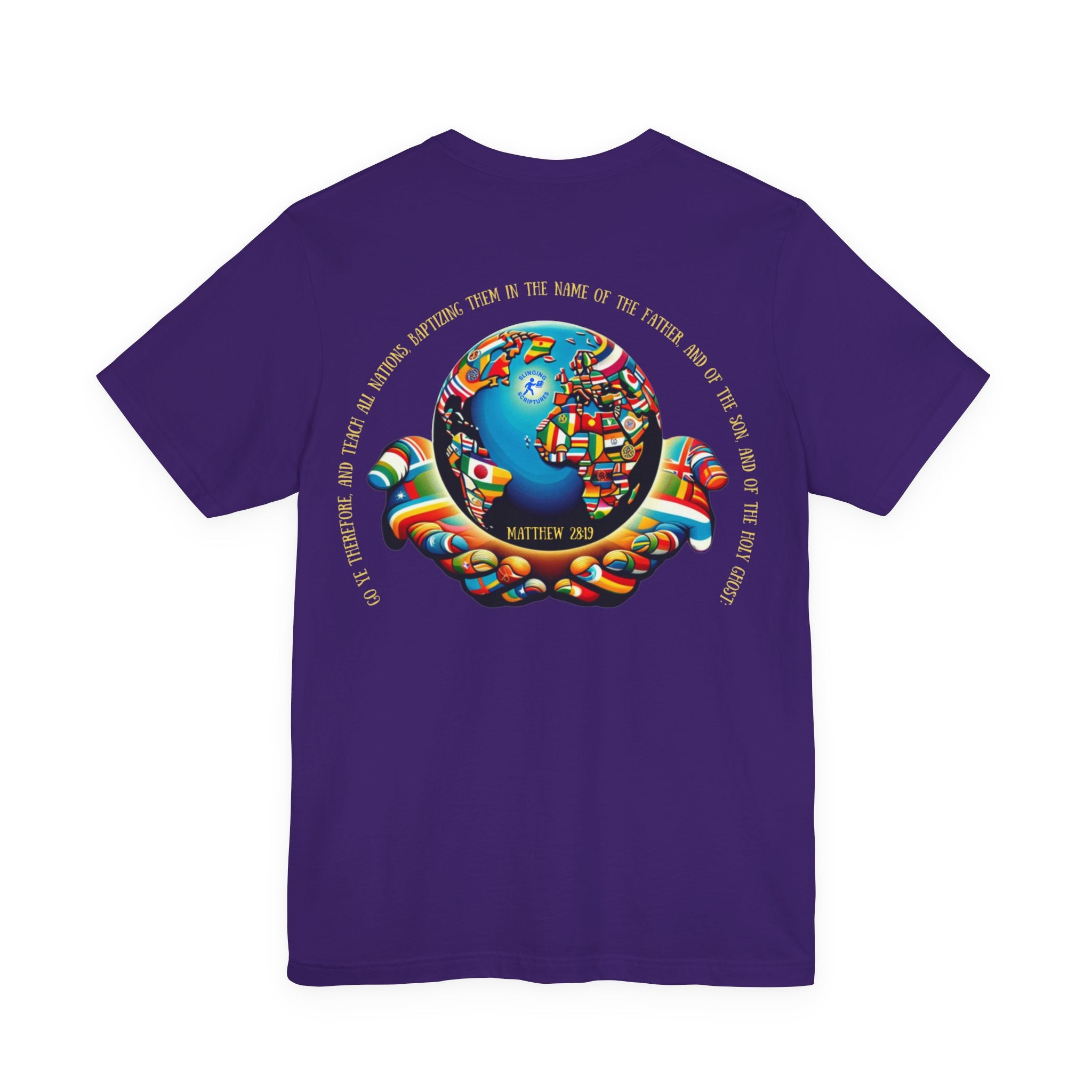 Matthew 28:19 Global Mission Tee — Unisex Jersey Short Sleeve Christian T-Shirt