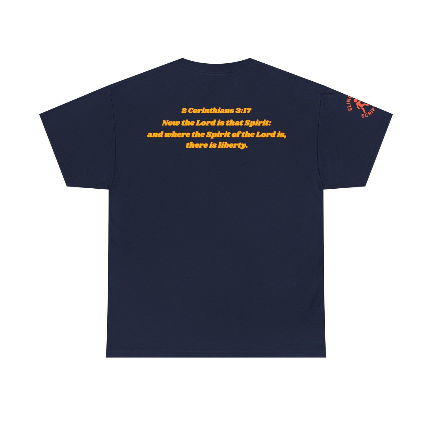 Catch the Spirit — 2 Corinthians 3:17 Retro Skate | Unisex Heavy Cotton Christian T-Shirt