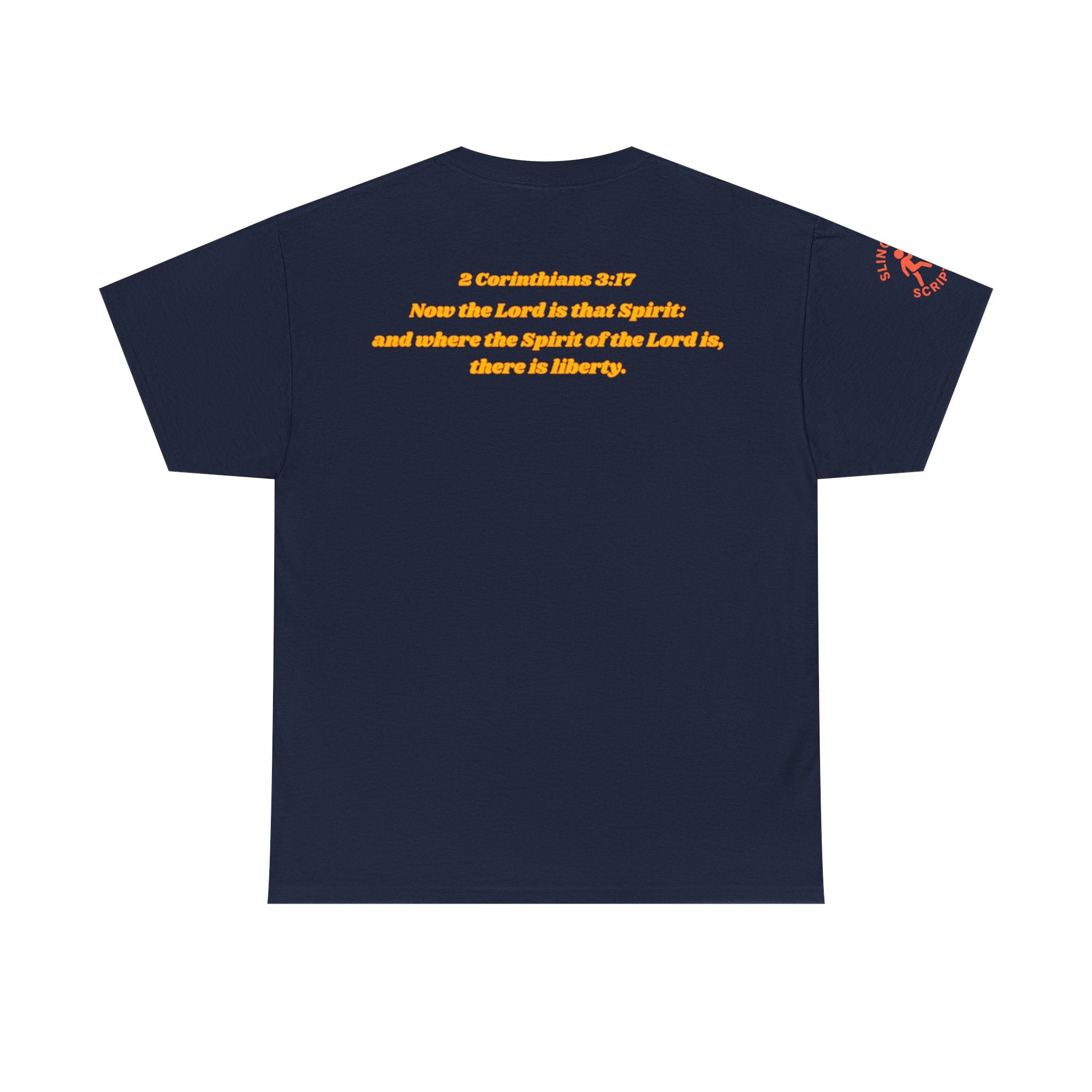 Catch the Spirit — 2 Corinthians 3:17 Retro Skate | Unisex Heavy Cotton Christian T-Shirt