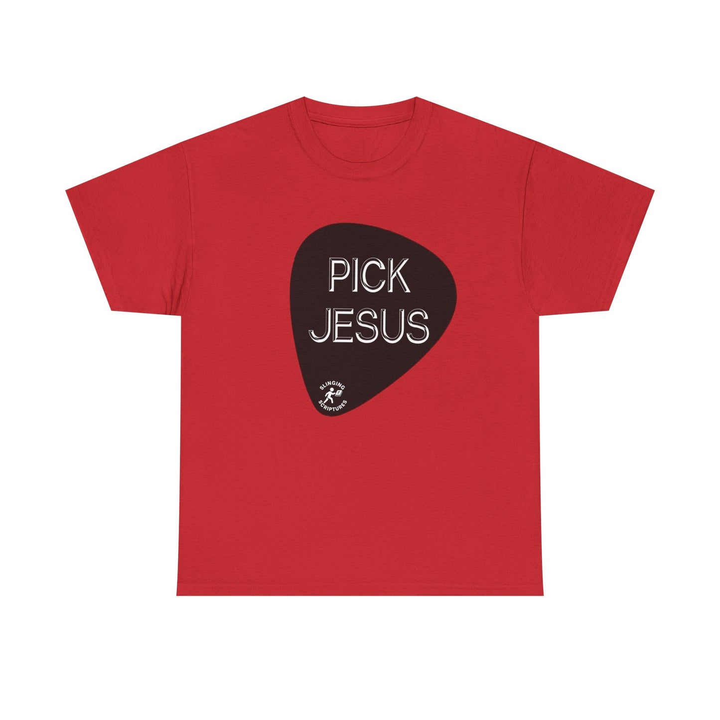 Luke 19:10 “Pick Jesus” Christian T-Shirt | Unisex Heavy Cotton Faith & Worship Tee