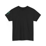 Rejoice & Be Glad — Psalm 118:24 Pop-Color Back Print | Unisex Heavy Cotton Christian T-Shirt