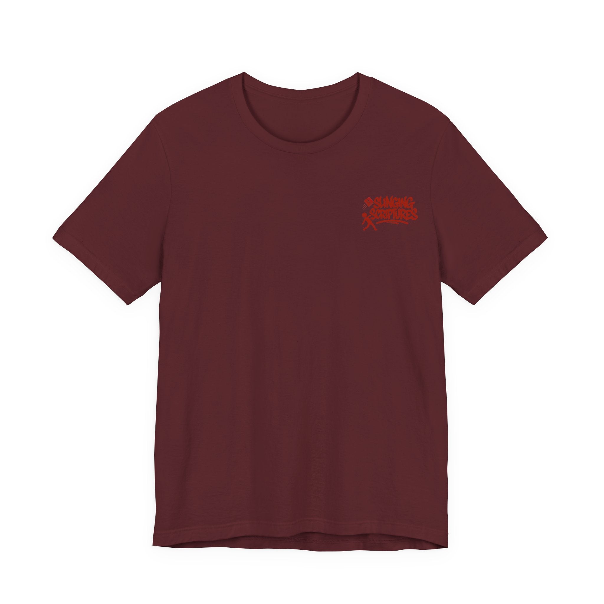 Matthew 28:19 Christian T-Shirt – Unisex Jersey Short Sleeve Faith Tee with Great Commission Design