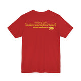 Cross Training — Matthew 16:24 | Unisex Jersey Short Sleeve Christian T-Shirt