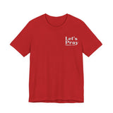 Need Prayer? Tap My Shoulder | Hebrews 4:16 Christian Outreach Jersey T-Shirt