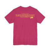 Cross Training — Matthew 16:24 | Unisex Jersey Short Sleeve Christian T-Shirt