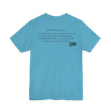Rooted in Christ Tee | Colossians 2:6-7 Scripture Shirt | Christian Faith T-Shirt