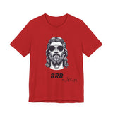 BRB — Jesus Retro Script | John 14:6 Unisex Jersey Short Sleeve Christian T-Shirt