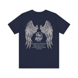 Under His Wings Refuge Tee — Psalm 91:4 | Unisex Jersey Christian T-Shirt | Faith-Based Apparel | Inspirational Scripture Shirt