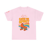 Catch the Spirit — 2 Corinthians 3:17 Retro Skate | Unisex Heavy Cotton Christian T-Shirt