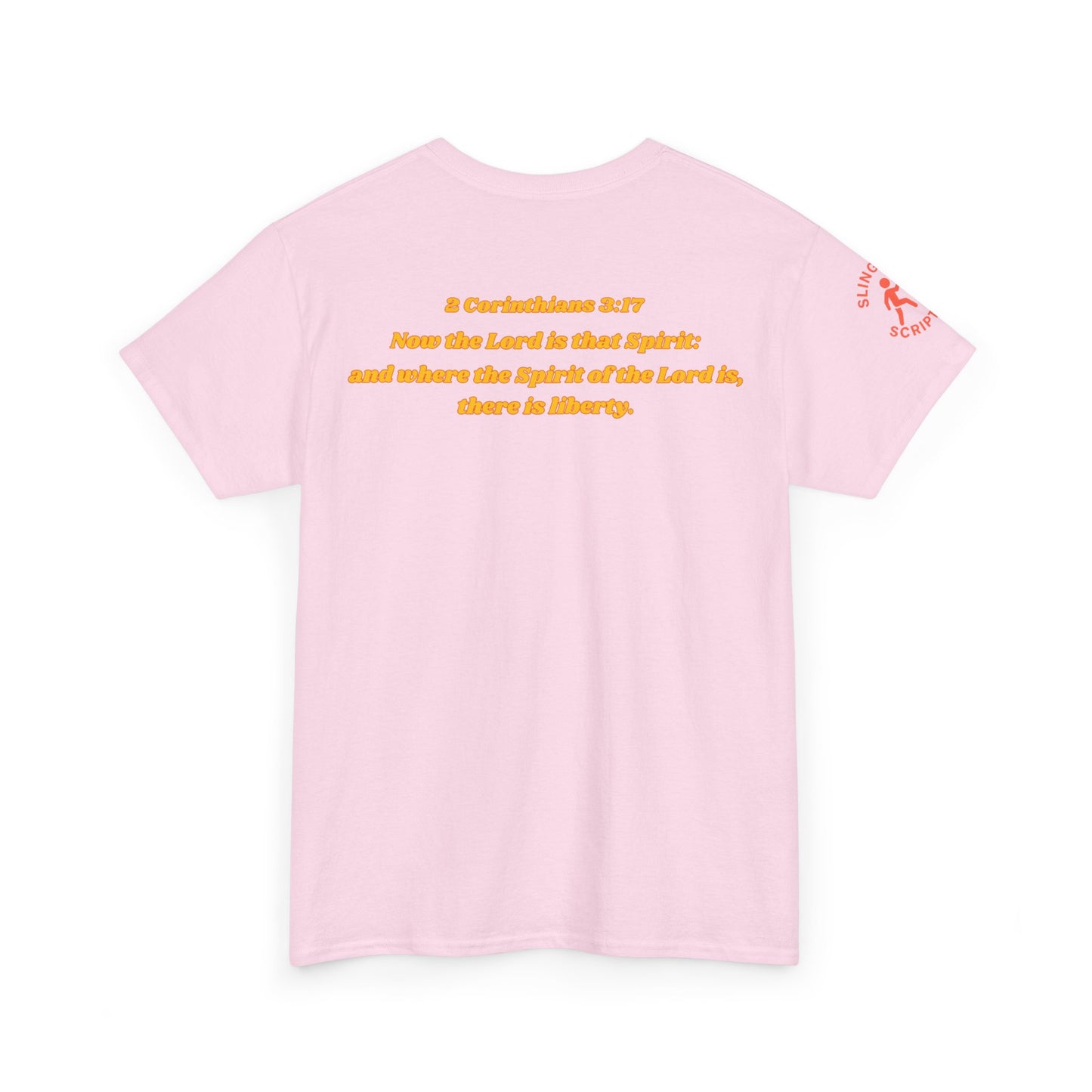 Catch the Spirit — 2 Corinthians 3:17 Retro Skate | Unisex Heavy Cotton Christian T-Shirt