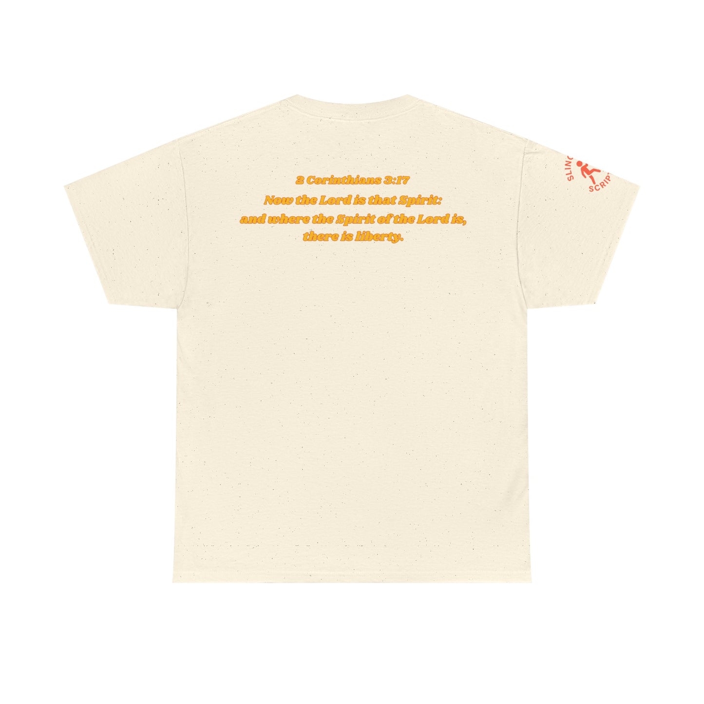 Catch the Spirit — 2 Corinthians 3:17 Retro Skate | Unisex Heavy Cotton Christian T-Shirt